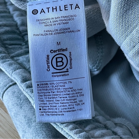 Athleta Farallon Fog Camo-Print Jogger Pants 35309 - Picture 11 of 13